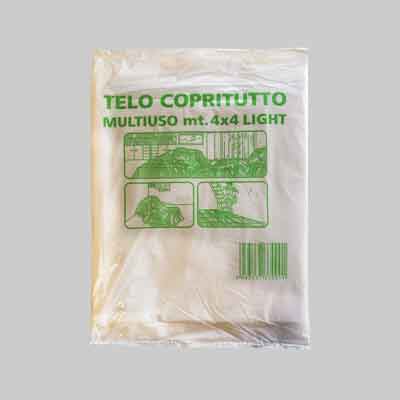 TELO COPRITUTTO LEGGERO mt 4x4. Prezzo per Pezzo.