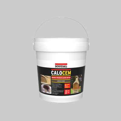 ADESIVO REFRATTARIO 'COLACEM' SOUDAL kg 2,5 - Grigio scuro. Prezzo per Pezzo.