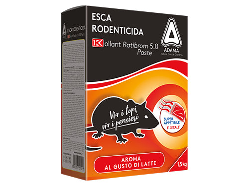 Topicida Kollant Ratibrom 5.0 esca in pasta rossa. Prezzo per Pezzo.