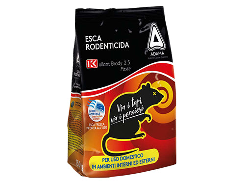 Topicida Kollant Brody 2.5 esca in pasta. Prezzo per Pezzo.