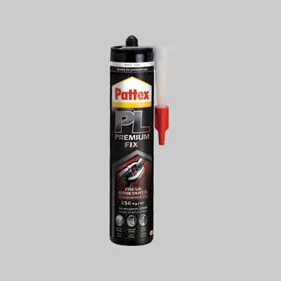ADESIVO SIGILLANTE 'PL PREMIUM FIX' PATTEX gr 440 Bianco. Prezzo per Pezzo.