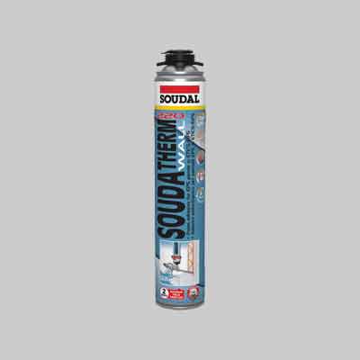 ADESIVO POLIURETANICO 'SOUDATHERM WALL' SOUDAL ml 750 - Pistola. Prezzo per Pezzo.
