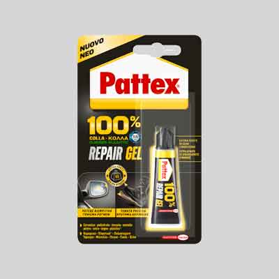 COLLA 'PATTEX 100% REPAIR GEL' gr 8. Prezzo per Pezzo.