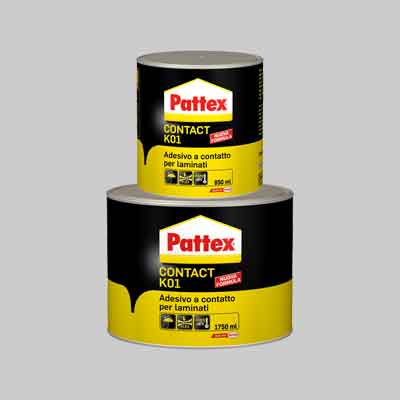 COLLA 'CONTACT K01' PATTEX ml 1750. Prezzo per Pezzo.