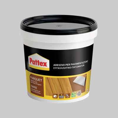 ADESIVO PER PAVIMENTI IN LEGNO 'PARQUET' PATTEX gr 850. Prezzo per Pezzo.