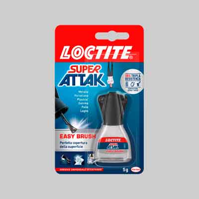 COLLA 'SUPER ATTAK EASY BRUSH' gr 5. Prezzo per Pezzo.