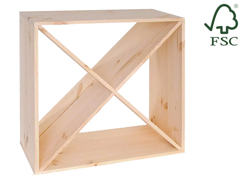 Portabottiglie Alberiamo Cubo 24 Posti. Prezzo per Pezzo.