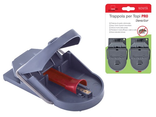 Trappole per topi ratti Supercat Pro. Prezzo per Confezione.