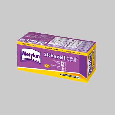 COLLA PER PARATI 'SICHOZELL KLEISTER' gr 125. Prezzo per Pezzo.