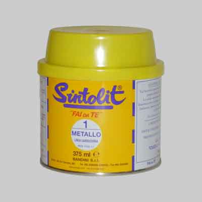 STUCCO PER METALLO 'SINTOLIT' ml 375. Prezzo per Pezzo.