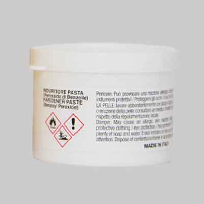 INDURITORE PER STUCCO BICOMPONENTE gr 30. Prezzo per Pezzo.