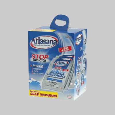 RICARICA SALI 'ARIASANA' Conf. 5 x 450 gr. Prezzo per Confezione.