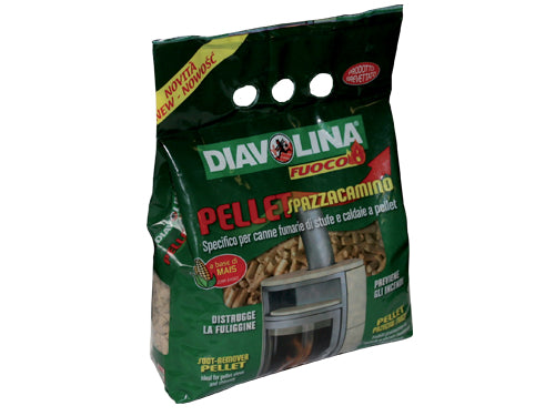 Diavolina Pellet spazzacamino. Prezzo per Pezzo.
