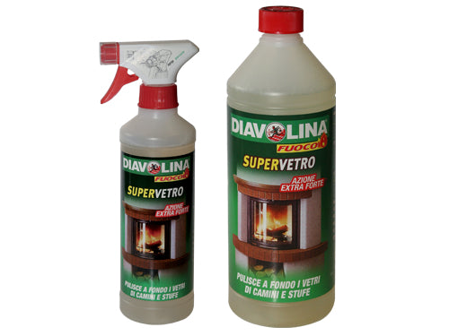 Pulivetro Supervetro Diavolina spray. Prezzo per Pezzo.