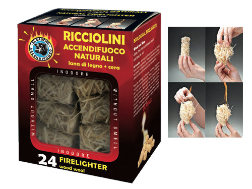 El Gaucho Accendifuoco ricciolini. Prezzo per Pezzo.
