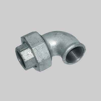 GOMITO A 90° CON BOCCHETTONE CONICO F.F. 3/4". Prezzo per Pezzo.