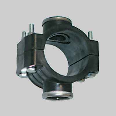 PRESA A STAFFA DOPPIA PP Ø 50x1"1/4. Prezzo per Pezzo.