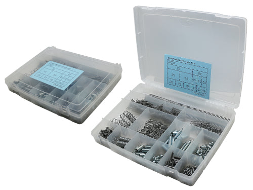 Assortimento molle in acciaio. Prezzo per Confezione.