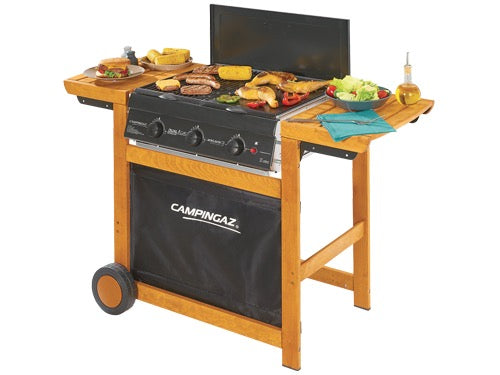 Barbecue gas Campingaz Dual Gas Adelaide 3 Wood. Prezzo per Pezzo.