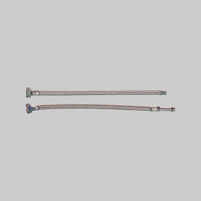 FLESSIBILE PER MONOCOMANDO cm 35 - F 3/8" x M 10x1 Lungo (cm 5). Prezzo per Pezzo.