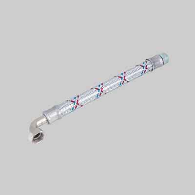 FLESSIBILE ANTIVIBRANTE CON CURVA cm 50 - M 1" x F 1". Prezzo per Pezzo.