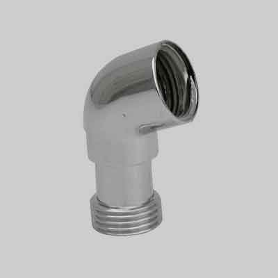 CURVA PER DOCCETTA M 1/2" x F 1/2". Prezzo per Pezzo.