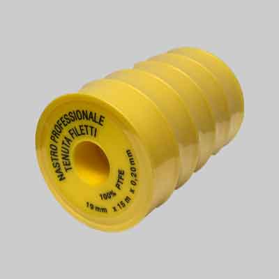 NASTRO TEFLON PROFESSIONALE 3/4 15X3/4 - 19. Prezzo per Pezzo.