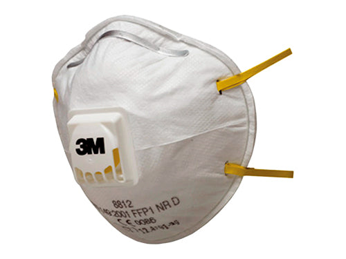 Mascherine 3M FFP1 NR D con valvola 8812. Prezzo per Pezzo.