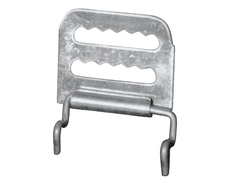 Ganci per rulli ferro ottagonali. Prezzo per Pezzo.