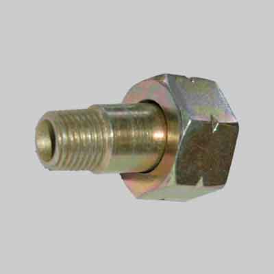 DADO GIREVOLE CON INIETTORE 1/4" M x W20x1/14" Sx. Prezzo per Pezzo.