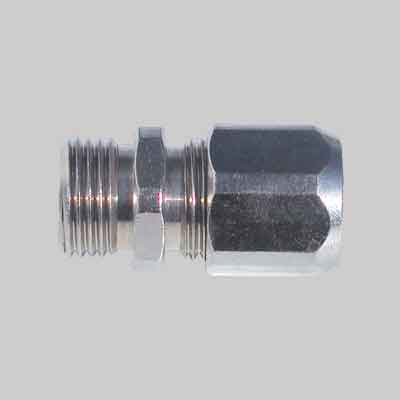 ADATTATORE PER TUBO FLESSIBILE GAS 1/2" - Ø mm 9-13. Prezzo per Pezzo.