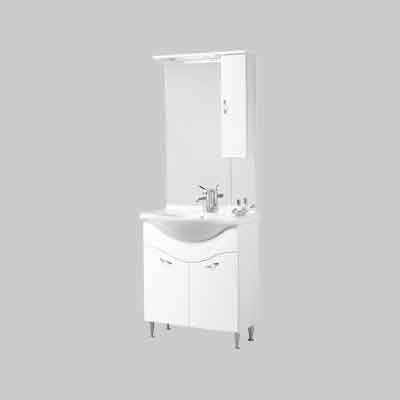 DEBORA 75 Specchio con pensile dx. Prezzo per Pezzo.