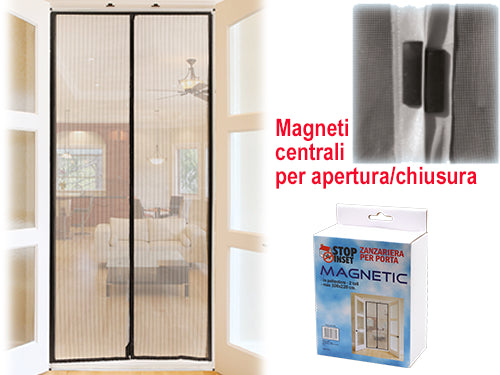 Zanzariere Stop Inset Magnetic per Porte 2 Teli. Prezzo per Pezzo.