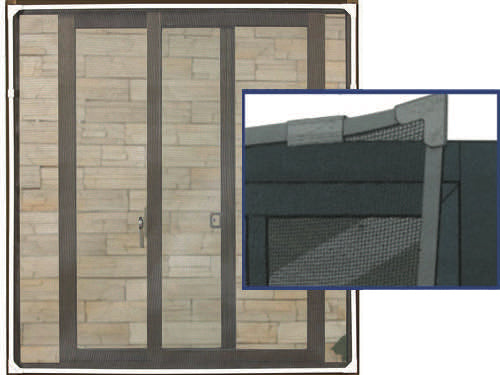 Zanzariere Stop Inset Magnetic per Finestre. Prezzo per Pezzo.