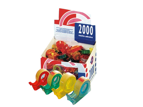 Espositore Nastri adesivi trasparenti in chioccioline. Prezzo per Confezione.