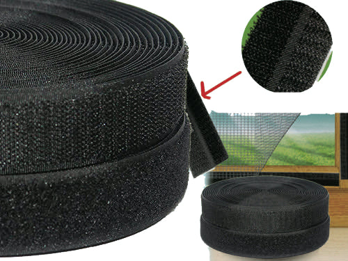 Nastri velcro Brixo Super per zanzariere. Prezzo per rotolo.