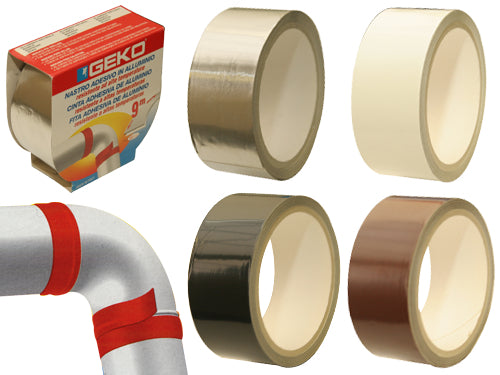 Nastri alluminio alta temperatura. Prezzo per rotolo.