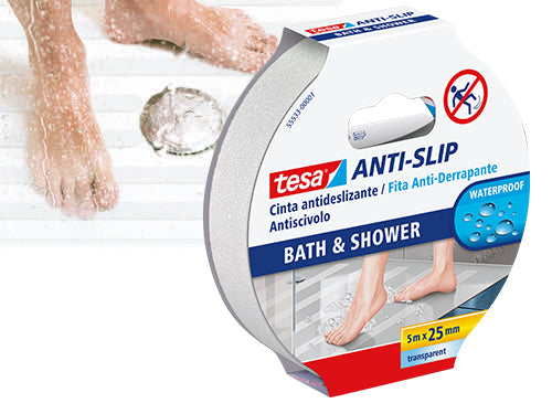 Nastri Tesa antiscivolo impermeabile. Prezzo per rotolo.