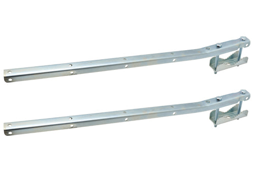 Stendibiancheria balcone aste fisse zincate. Prezzo per Coppia.