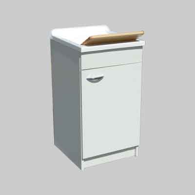 MOBILE LAVATOIO 'PANDA' cm 45x50x85h. Prezzo per Pezzo.