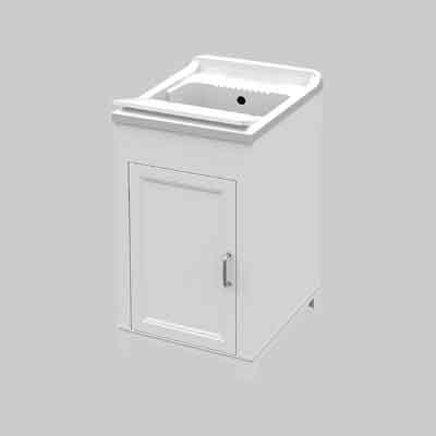 MOBILE LAVATOIO 1 ANTA IN KIT cm 45x50x80h. Prezzo per Pezzo.