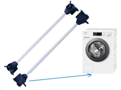 Carrelli Sposta Tutto estensibili. Prezzo per Coppia.