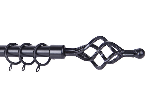 Scorritenda Brixo Etruria Black Spiral. Prezzo per Pezzo.
