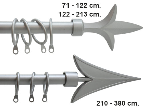 Scorritenda Brixo Etruria Silver Lancia. Prezzo per Pezzo.