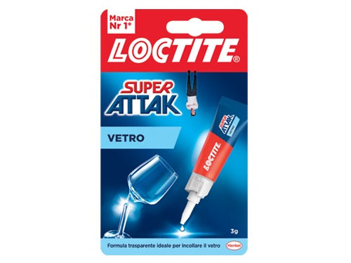 Super Attak LOCTITE Vetro 3 gr. Prezzo per Pezzo.