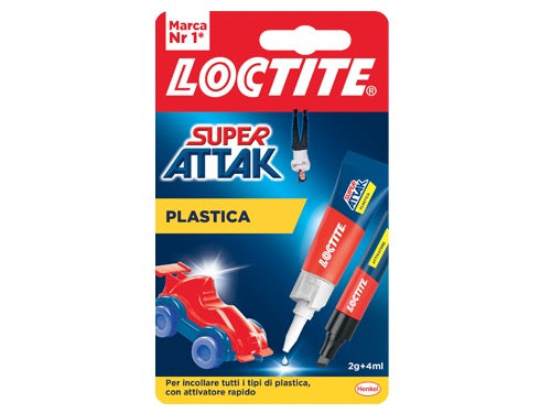 Super Attak LOCTITE Plastica. Prezzo per Pezzo.