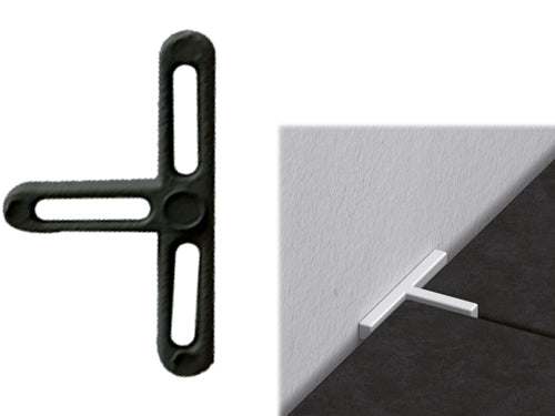 Distanziatori a T per piastrelle. Prezzo per Confezione.