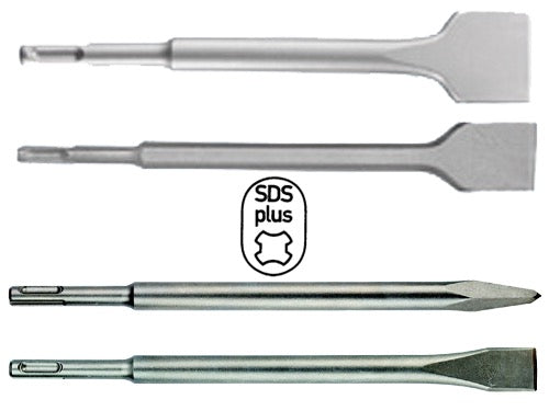 Punte scalpelli DeWalt SDS Plus spatola e piastrelle. Prezzo per Pezzo.