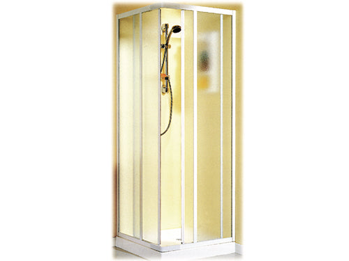 Box doccia alluminio angolare regolabile H 185 cm. Prezzo per Pezzo.