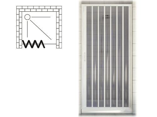 Parete box doccia Brixo PVC Murena H 185 cm. Prezzo per Pezzo.